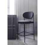 Verpan Series 430 bar chair, dark grey