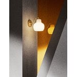 Louis Poulsen VL Ring Crown 1 wall lamp, opal glass
