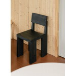 Vaarnii 001 dining chair, black, decoration image