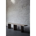 valerie_objects Solid Bank, 200 cm, Nussbaum