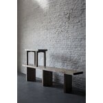 valerie_objects Solid bench, 200 cm, walnut
