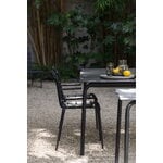 valerie_objects Aligned dining table, 70 x 70 cm, black