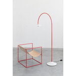 valerie_objects Standing Lamp Marble N°2, red, decoration image