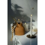 Uyuni Lighting LED pillar candle, 7,8 x 10 cm, rustic texture, vanilla