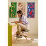 Varier Sedia pieghevole Variable, frassino marrone chiaro - Re-Wool 868, immagine decorativa