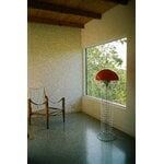 Verpan Wire floor lamp, chrome - orange, decoration image