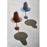 Verpan Lampada da tavolo Pantop Portable, 18 cm, terracotta opaco