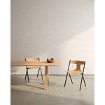 Viccarbe Trestle table 200 x 90 cm, matt oak