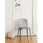 Muuto Visu chair, wood base, grey