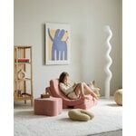 Wigiwama Fauteuil Moon, rose goyave