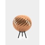 Tom Dixon Whirl ladattava valaisin, iso, kupari - musta, näkymä 4