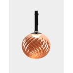 Tom Dixon Whirl ladattava valaisin, iso, kupari - musta, näkymä 3