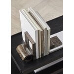 Woud Booknd bookend, 2 pcs, brown marble