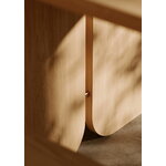 Woud Kimono dining table, 90 x 240 cm, white lacquered oak, view 12