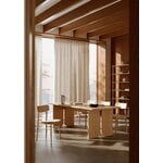 Woud Kimono dining table, 90 x 240 cm, white lacquered oak, view 10