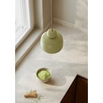 Woud Stone pendant, small, matcha green, decoration image