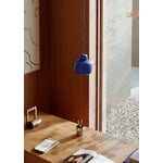 Woud Stone pendant, small, cobalt blue, decoration image