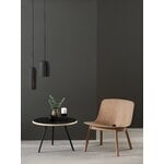 Woud Table basse Soround, 75 cm, nanolaminé noir anthracite