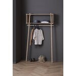 Woud Illusion perchero, juego de 3, negro, imagen de decoración