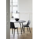 Woud Tree dining table, round 120 cm, black