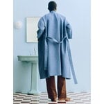 HAY Waffle bathrobe, one size, dusty blue, view 6