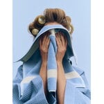 HAY Waffle bathrobe, one size, dusty blue, view 4