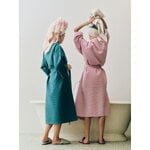 HAY Waffle bathrobe, one size, cool pink, view 4