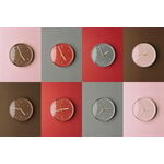 HAY Wall Clock Recycled, red, decoration image