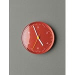 HAY Wall Clock Recycled, red, decoration image