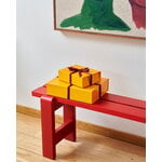 HAY Weekday bench, 111 x 23 cm, wine red, decoration image