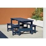 HAY Weekday table, 180 x 66 cm, steel blue