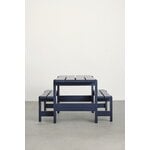 HAY Panca Weekday, 190 x 32 cm, blu acciaio