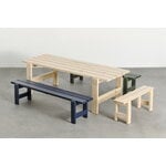 HAY Weekday bench, 190 x 32 cm, steel blue