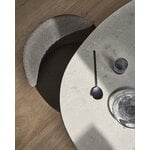 Wendelbo Ovata dining table, black oak - Jura grey limestone