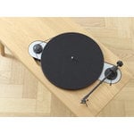 Wooden Turntable record player, oak