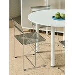 HAY Annex table round, 110 cm, cream white - white laminate, decoration image