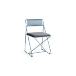 HAY X-Line chair, powder blue, decoration image