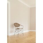 Sika-Design Chaise de salle à manger Funky, rotin noisette