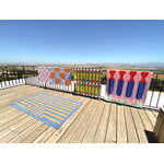 ZigZagZurich Asciugamano Santa Monica XL, 100 x 180 cm, multicolore