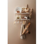 String Furniture String place rack, 30 cm, 2 pcs, beige, decoration image