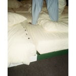 ReFramed MC-1 bed frame with slats, moss, decoration image