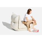 Fatboy The BonBaron Slim Loungesessel, recyceltes Bouclé Creme, dekorationsbild