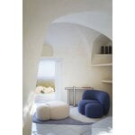 Kartell Aaland lounge chair, armrest left, blue, decoration image