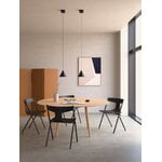 Viccarbe Quadra chair, black - black ash