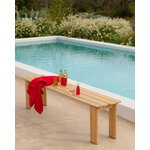 Muuto Assemble bench, 180 x 36,5 cm, teak, decoration image