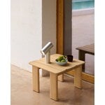 Muuto Assemble coffee table, 55 x 55 cm, teak, decoration image
