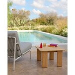 Muuto Assemble coffee table, 55 x 55 cm, teak, decoration image