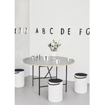 Design Letters Arne Jacobsen plate, A-Z