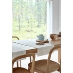 Woodnotes Morning table runner, 35 x 120 cm, white - beige