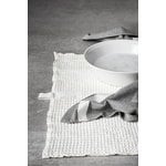 The Organic Company Tapis de bain Big Waffle, blanc naturel